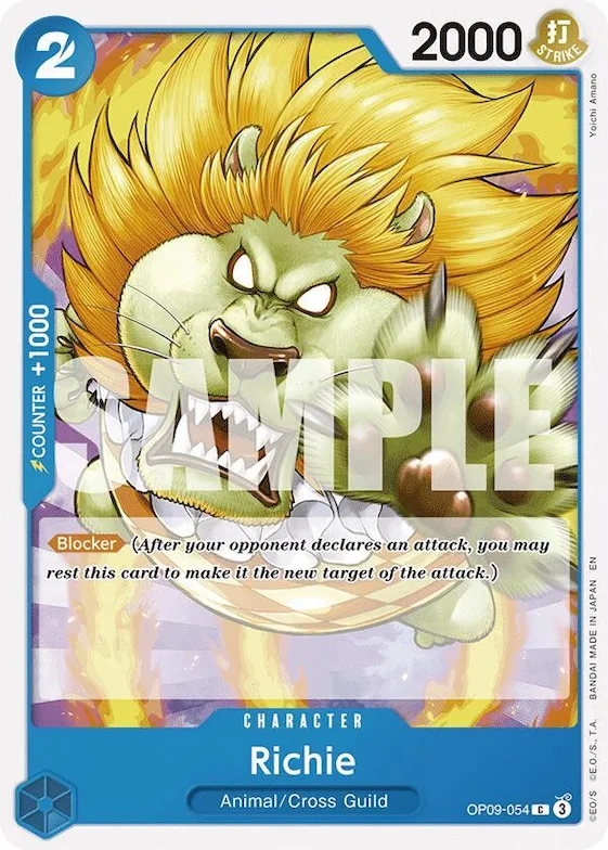 Richie (Reprint) #op9-054 – Starter Deck 25: BLUE Buggy