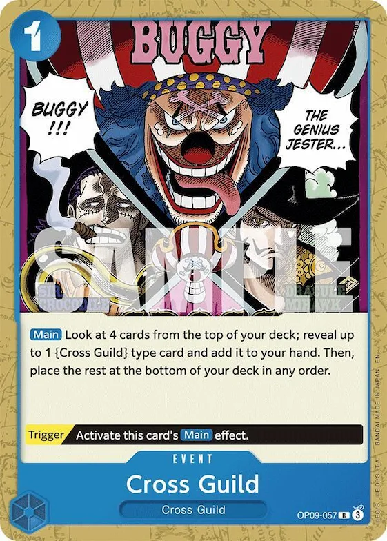 Cross Guild (Reprint) #op9-057 – Starter Deck 25: BLUE Buggy