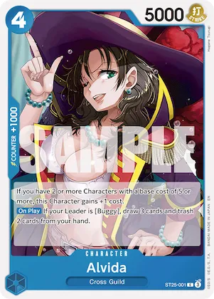 Alvida st25-001 – ST25 – Starter Deck 25: BLUE Buggy