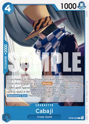 Cabaji #st25-002 – Starter Deck 25: BLUE Buggy