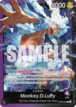 Monkey.D.Luffy (OP09-061) #op9-061 – Starter Deck 26: PURPLE/BLACK Monkey.D.Luffy