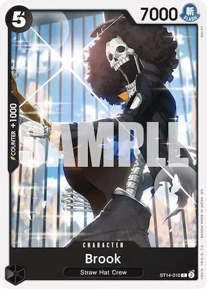 Brook (Reprint) st14-010 – ST26 – Starter Deck 26: PURPLE/BLACK Monkey.D.Luffy