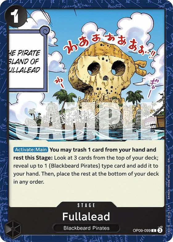 Fullalead (Reprint) #op9-099 – Starter Deck 27: BLACK Marshall.D.Teach