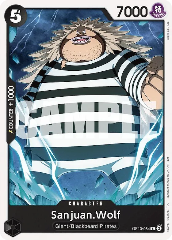 Sanjuan.Wolf (Reprint) #op10-084 – Starter Deck 27: BLACK Marshall.D.Teach