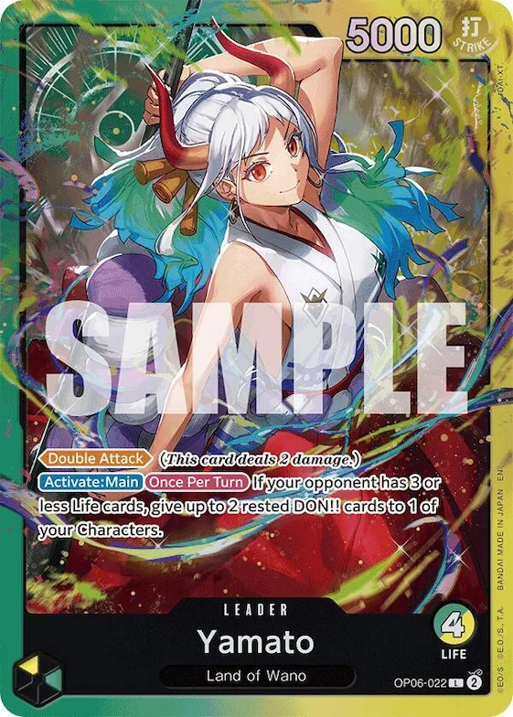 Yamato (OP06-022) #op6-022 – Starter Deck 28: GREEN/YELLOW Yamato