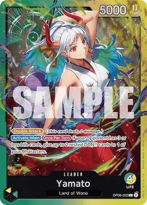 Yamato (OP06-022) #op6-022 – Starter Deck 28: GREEN/YELLOW Yamato