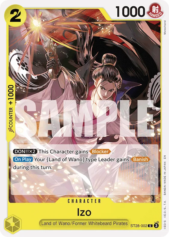 Izo st28-002 – ST28 – Starter Deck 28: GREEN/YELLOW Yamato