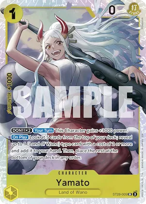 Yamato #st28-005 – Starter Deck 28: GREEN/YELLOW Yamato