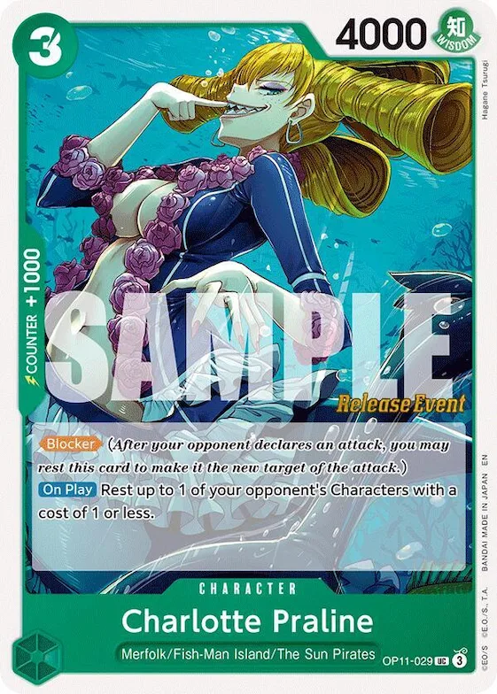 Charlotte Praliné op11-029 – OP11 – A Fist of Divine Speed Release Event Cards