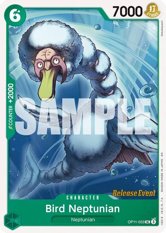 L'Oiseau op11-033 – OP11 – A Fist of Divine Speed Release Event Cards