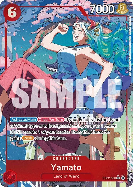 Yamato (Alternate Art) #eb2-006 – Extra Booster: Anime 25th Collection