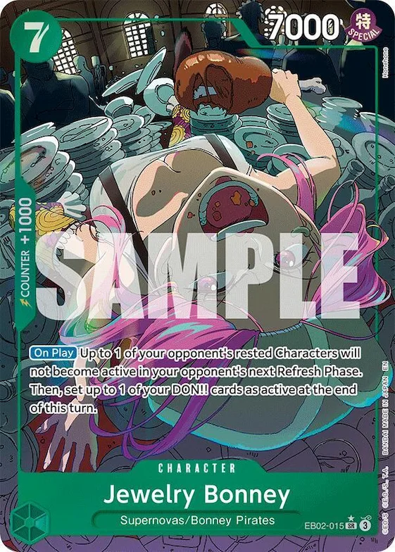 Jewelry Bonney (Alternate Art) #eb2-015 – Extra Booster: Anime 25th Collection
