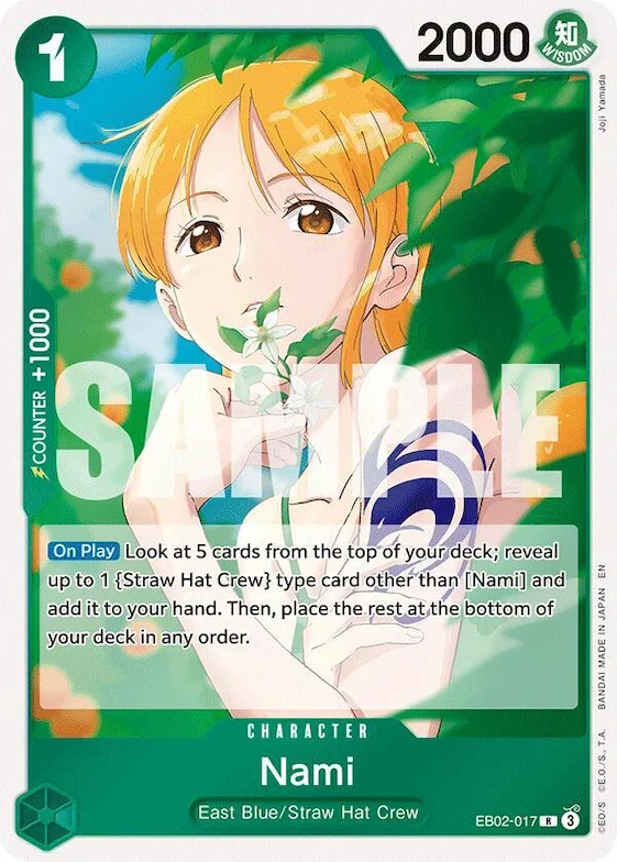 Nami #eb2-017 – Extra Booster: Anime 25th Collection