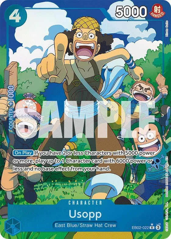 Usopp (Alternate Art) #eb2-022 – Extra Booster: Anime 25th Collection