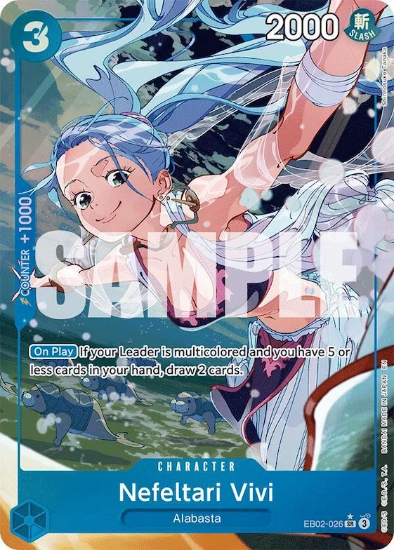 Nefeltari Vivi (Alternate Art) #eb2-026 – Extra Booster: Anime 25th Collection