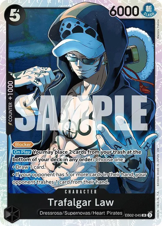 Trafalgar Law eb2-045 – EB02 – Extra Booster: Anime 25th Collection