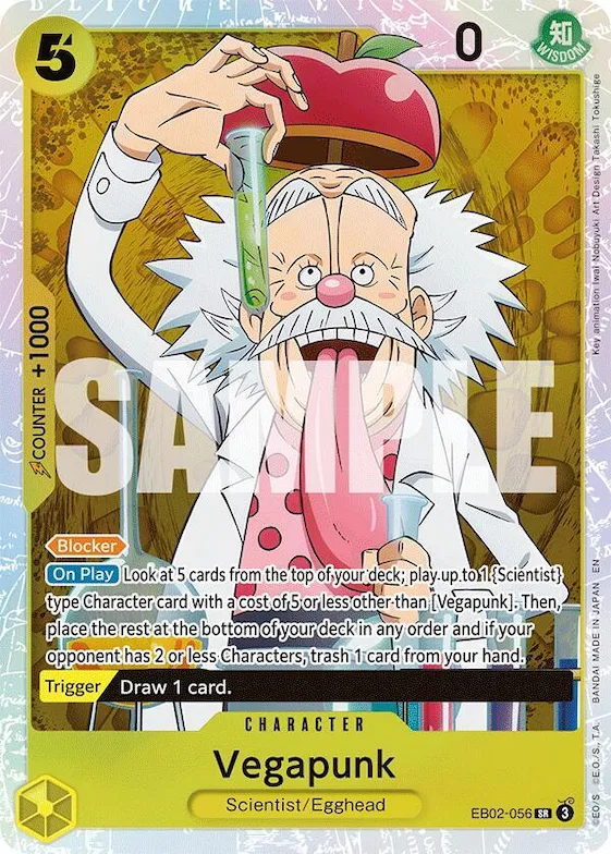 Vegapunk #eb2-056 – Extra Booster: Anime 25th Collection