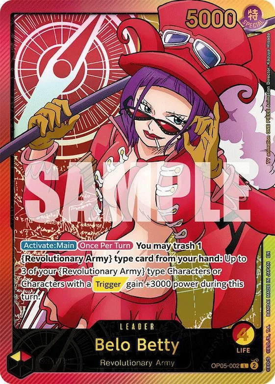 Belo Betty (SP) #op5-002 – Extra Booster: Anime 25th Collection
