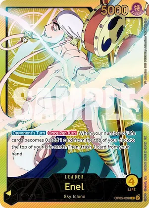 Enel (SP) op5-098 – EB02 – Extra Booster: Anime 25th Collection