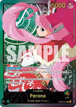 Perona (SP) #op6-021 – Extra Booster: Anime 25th Collection