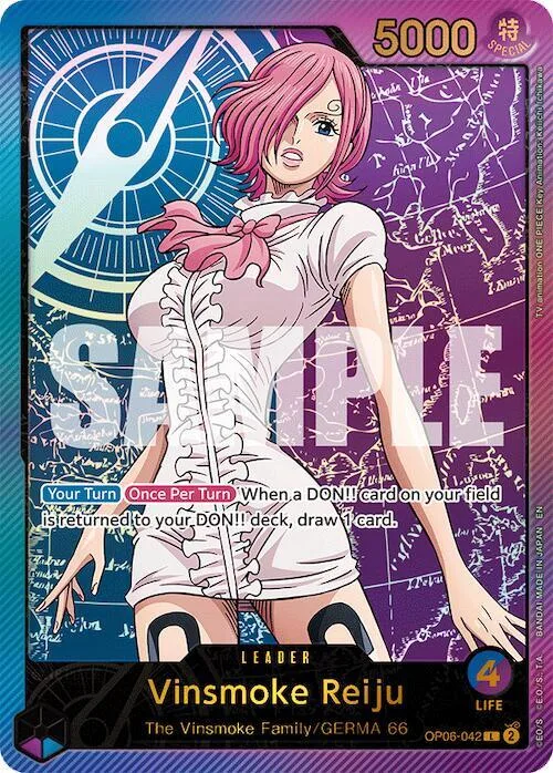 Vinsmoke Reiju (SP) #op6-042 – Extra Booster: Anime 25th Collection