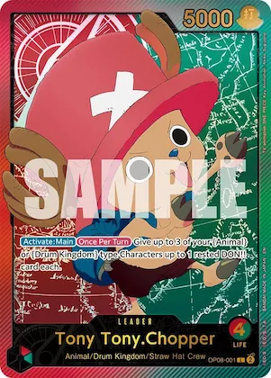 Tony Tony.Chopper (SP) #op8-001 – Extra Booster: Anime 25th Collection