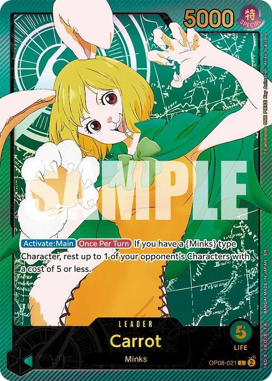 Carrot (SP) #op8-021 – Extra Booster: Anime 25th Collection