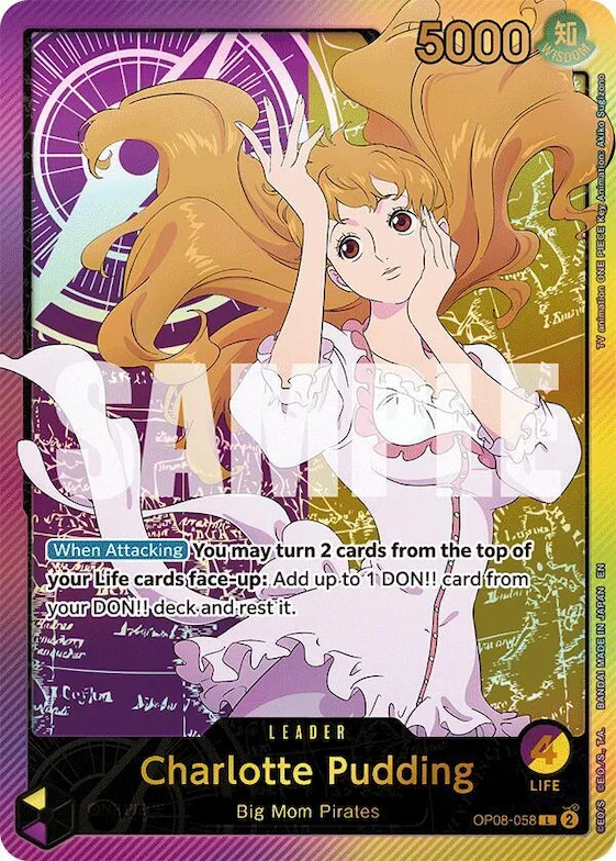 Charlotte Pudding (SP) #op8-058 – Extra Booster: Anime 25th Collection