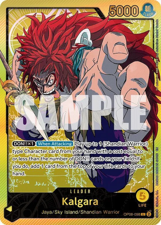 Kalgara (SP) #op8-098 – Extra Booster: Anime 25th Collection