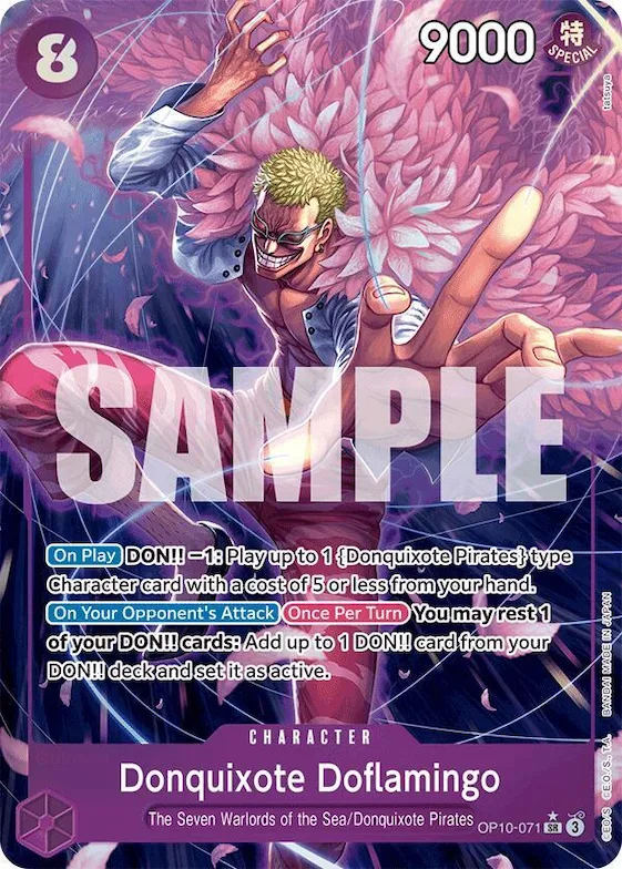 Donquixote Doflamingo (Parallel) #op10-071 – Royal Blood