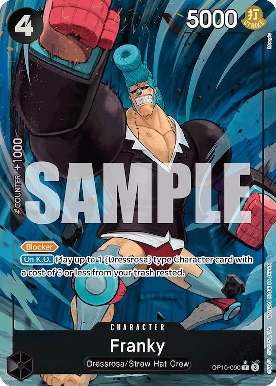 Franky (090) (Parallel) #op10-090 – Royal Blood