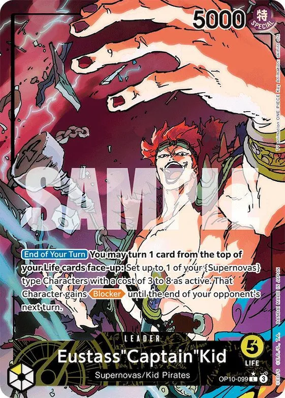 Eustass"Captain"Kid (099) (Parallel) #op10-099 – Royal Blood