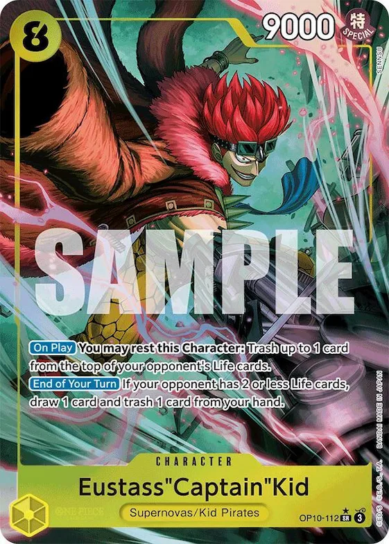 Eustass"Captain"Kid (112) (Parallel) #op10-112 – Royal Blood