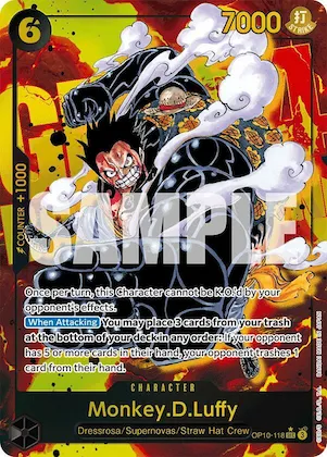 Monkey.D.Luffy (118) (Parallel) #op10-118 – Royal Blood