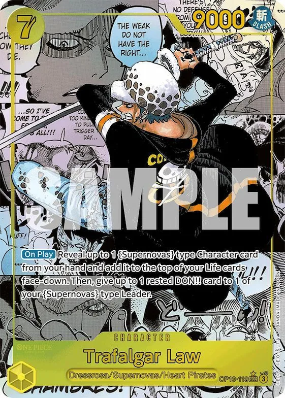 Trafalgar Law (119) (Manga) #op10-119 – Royal Blood