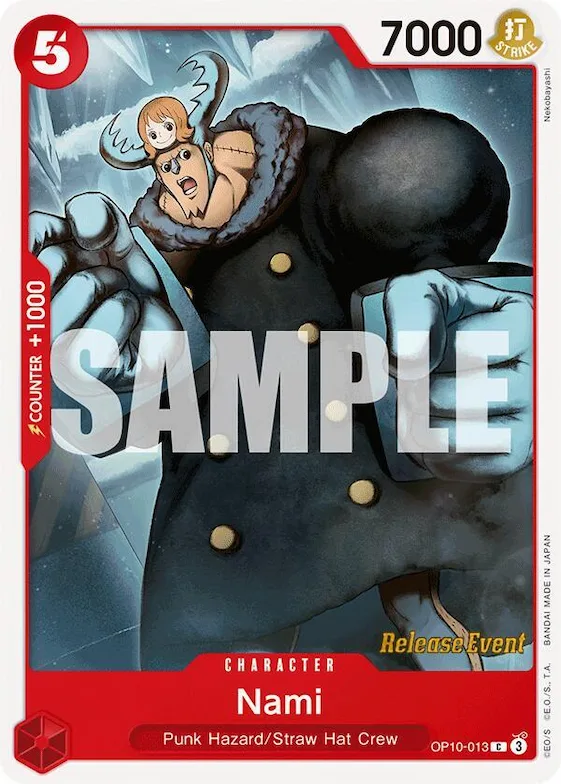 Nami (013) #op10-013 – Royal Blood Release Event Cards