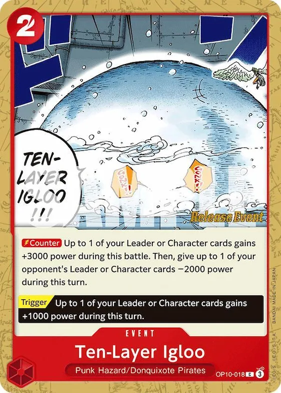 Ten-Layer Igloo #op10-018 – Royal Blood Release Event Cards