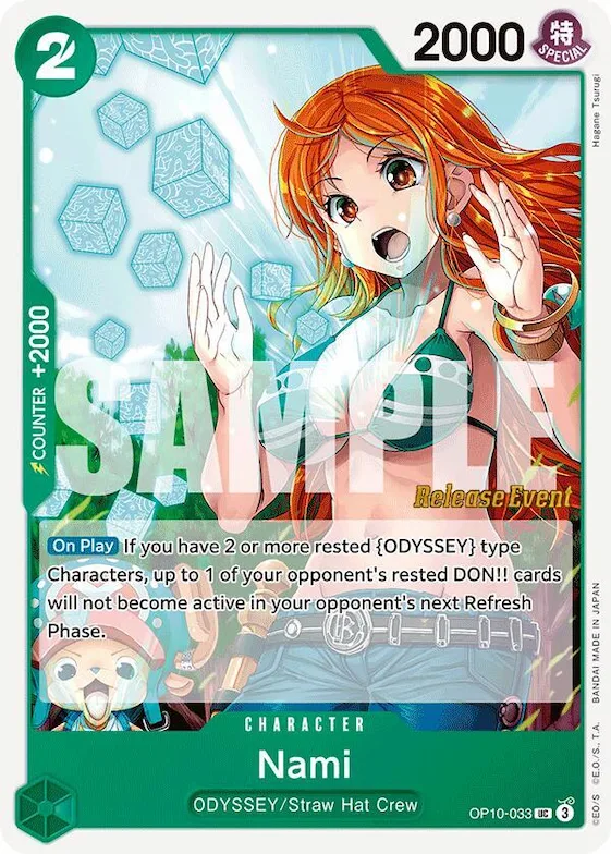 Nami (033) #op10-033 – Royal Blood Release Event Cards