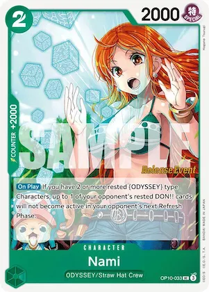 Nami (033) #op10-033 – Royal Blood Release Event Cards