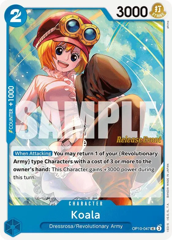 Koala op10-047 – OP10 – Royal Blood Release Event Cards
