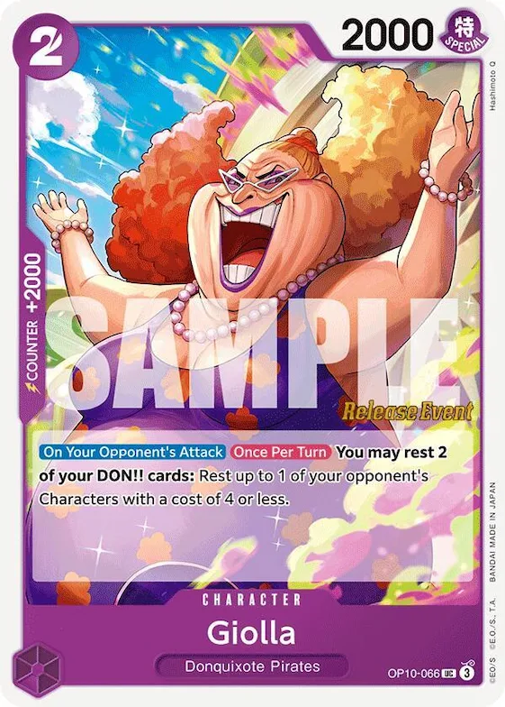 Giolla #op10-066 – Royal Blood Release Event Cards