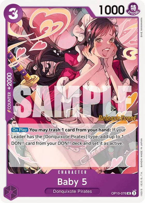 Baby 5 #op10-076 – Royal Blood Release Event Cards