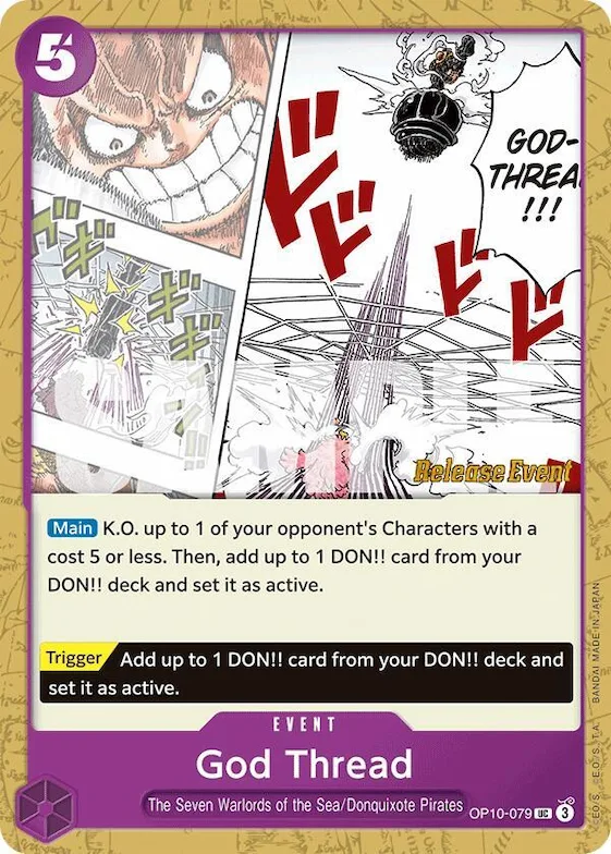 God Thread #op10-079 – Royal Blood Release Event Cards