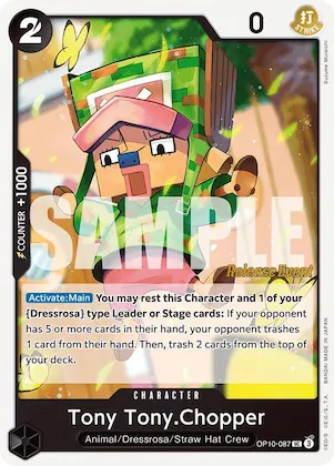 Tony Tony.Chopper (087) op10-087 – OP10 – Royal Blood Release Event Cards