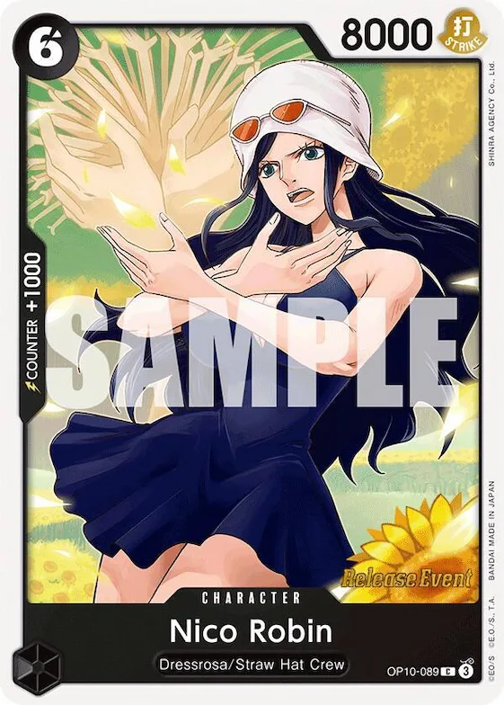 Nico Robin #op10-089 – Royal Blood Release Event Cards