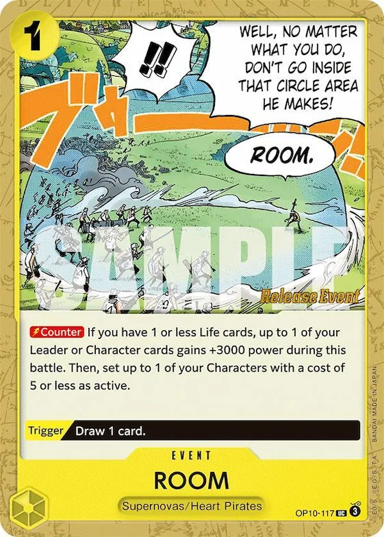 ROOM op10-117 – OP10 – Royal Blood Release Event Cards