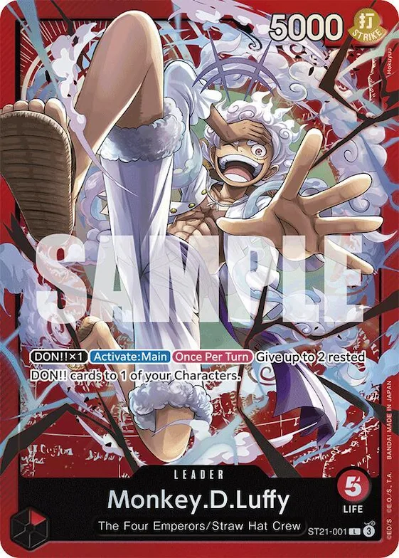 Monkey.D.Luffy (001) #st21-001 – Starter Deck EX: Gear 5