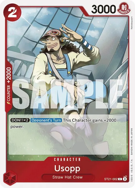 Usopp #st21-002 – Starter Deck EX: Gear 5