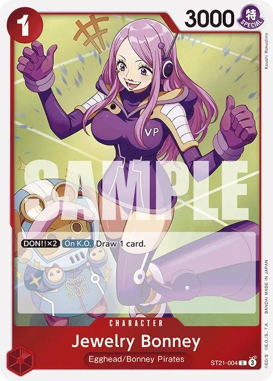 Jewelry Bonney #st21-004 – Starter Deck EX: Gear 5