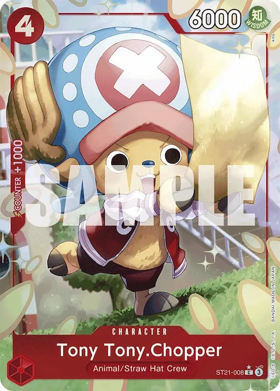 Tony Tony.Chopper (Parallel) #st21-008 – Starter Deck EX: Gear 5